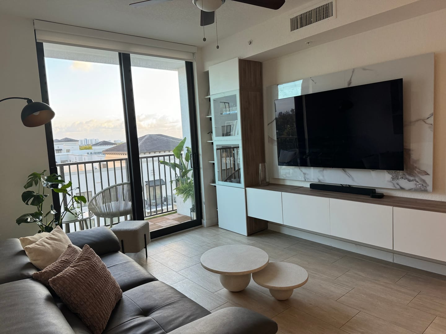 Customer photo review of Emperor Carrara Marble Wall Panel 96" X 48"
