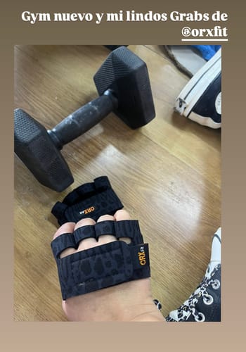 Customer photo review of Guantes Pesas GRAB Endless Summer