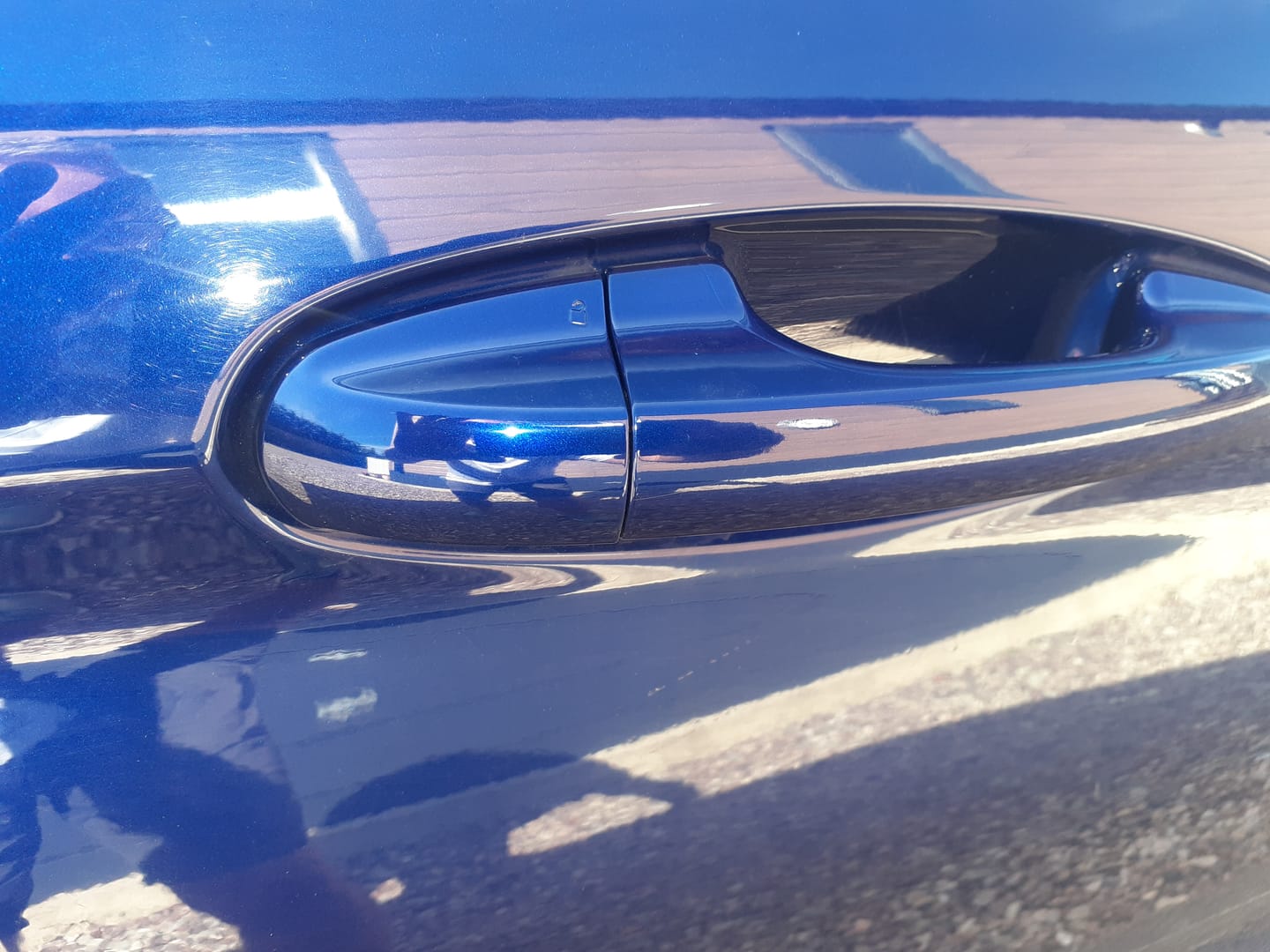 Customer photo review of Standard Door Handle Lock Cover Mk8/8.5 Fiesta / Mk2 Puma