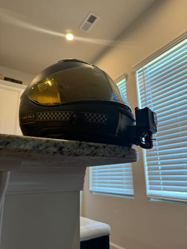 Customer photo review of Shoei RF-1200/NXR Camera Mount