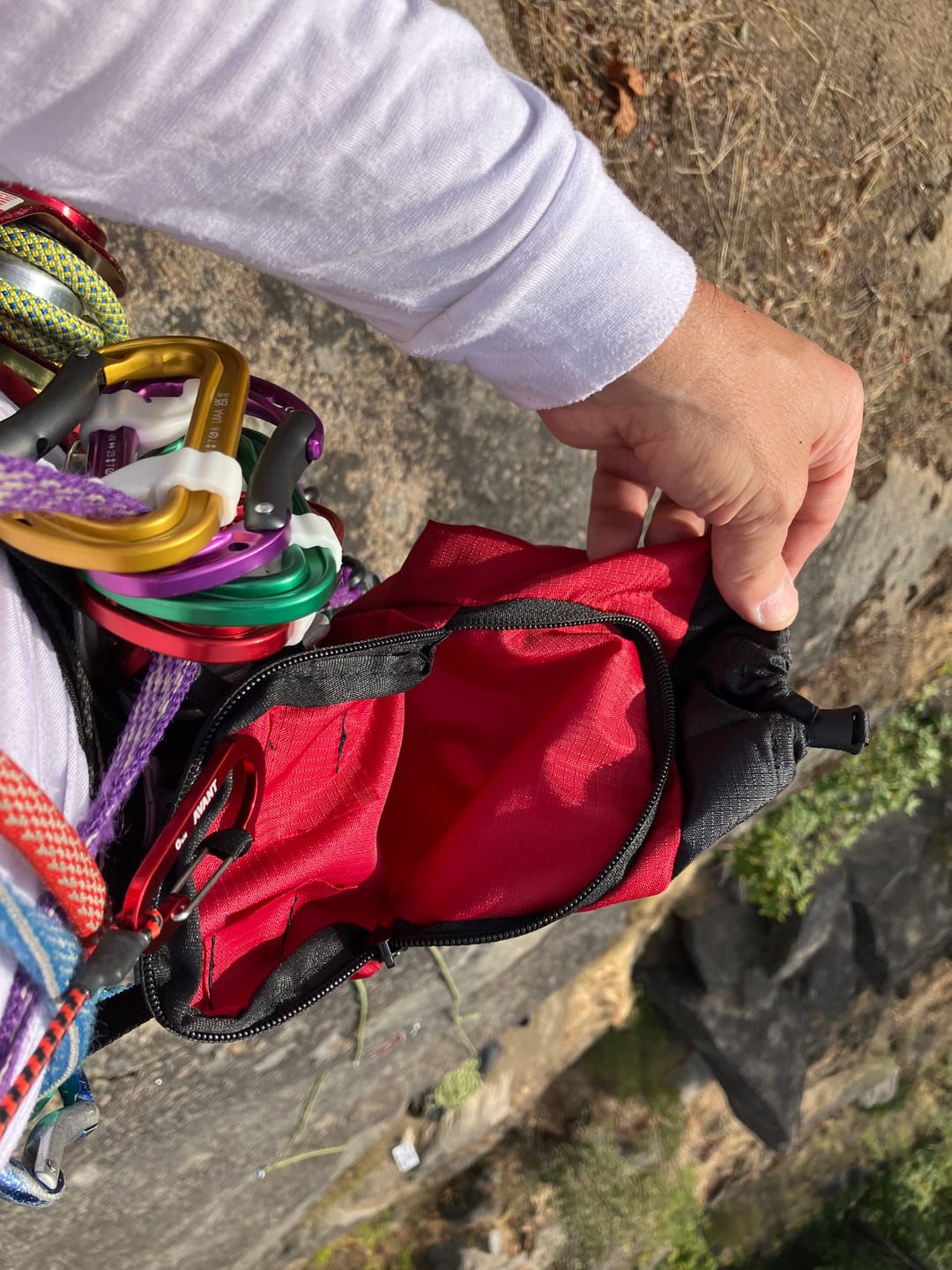 Customer photo review of "Snack Pack" Multipitch Storage Pouch