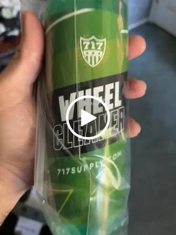 Customer video review of 717 Supply Wheel Cleaner