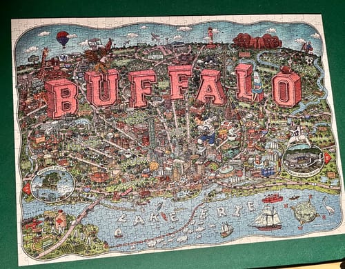 Customer photo review of Buffalo | 1000 Piece Puzzle