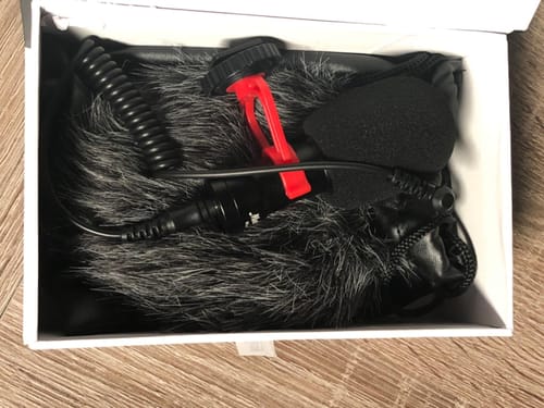 Customer photo review of Moukey カメラマイク 外付けマイク vlogマイク 3.5mm変換ケーブル スマートホン/ビデオ/Vlog/Canon/Nikon/Sonyカメラ接続 (ビデオカメラ用外付けマイク) DSLR MCm-1