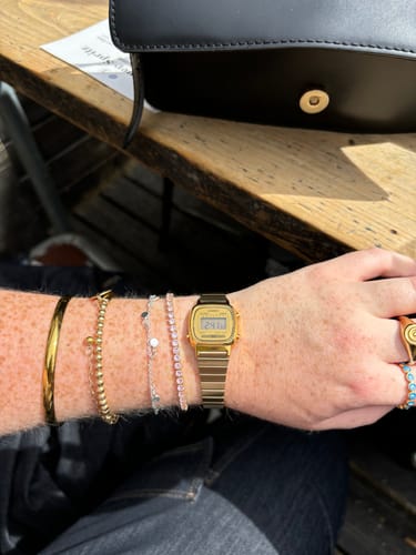 Customer photo review of Swirl Signet Ring (sale)