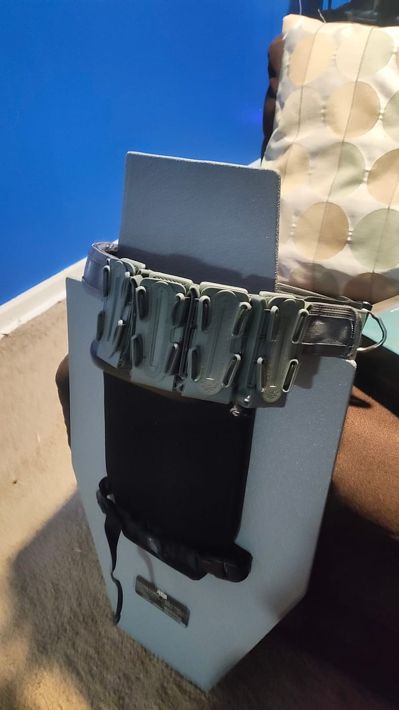 Customer photo review of RTS Tactical Level III+ Rifle Special Threats Mini Shield
