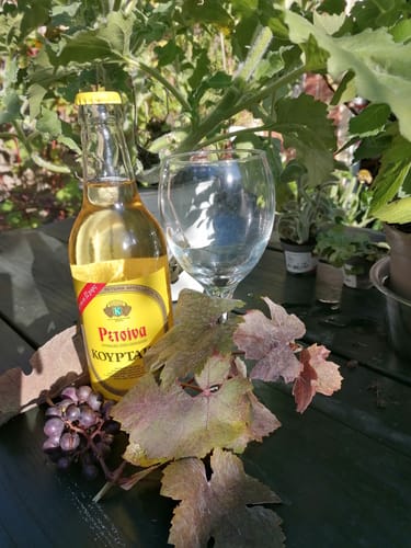 Customer photo review of Retsina Wine Kourtaki - 500ml