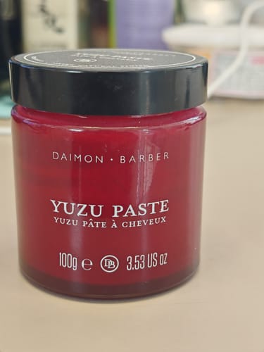 Customer photo review of Daimon Barber Yuzu Paste 100g