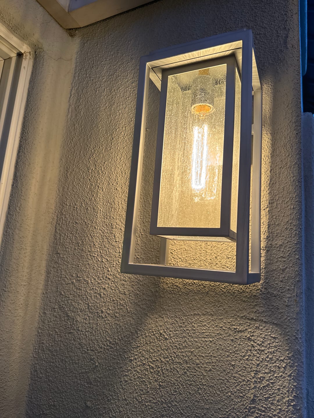 Customer photo review of Tubular Vintage Light Bulb - 40 Watt - 7.4 in Length - Clear