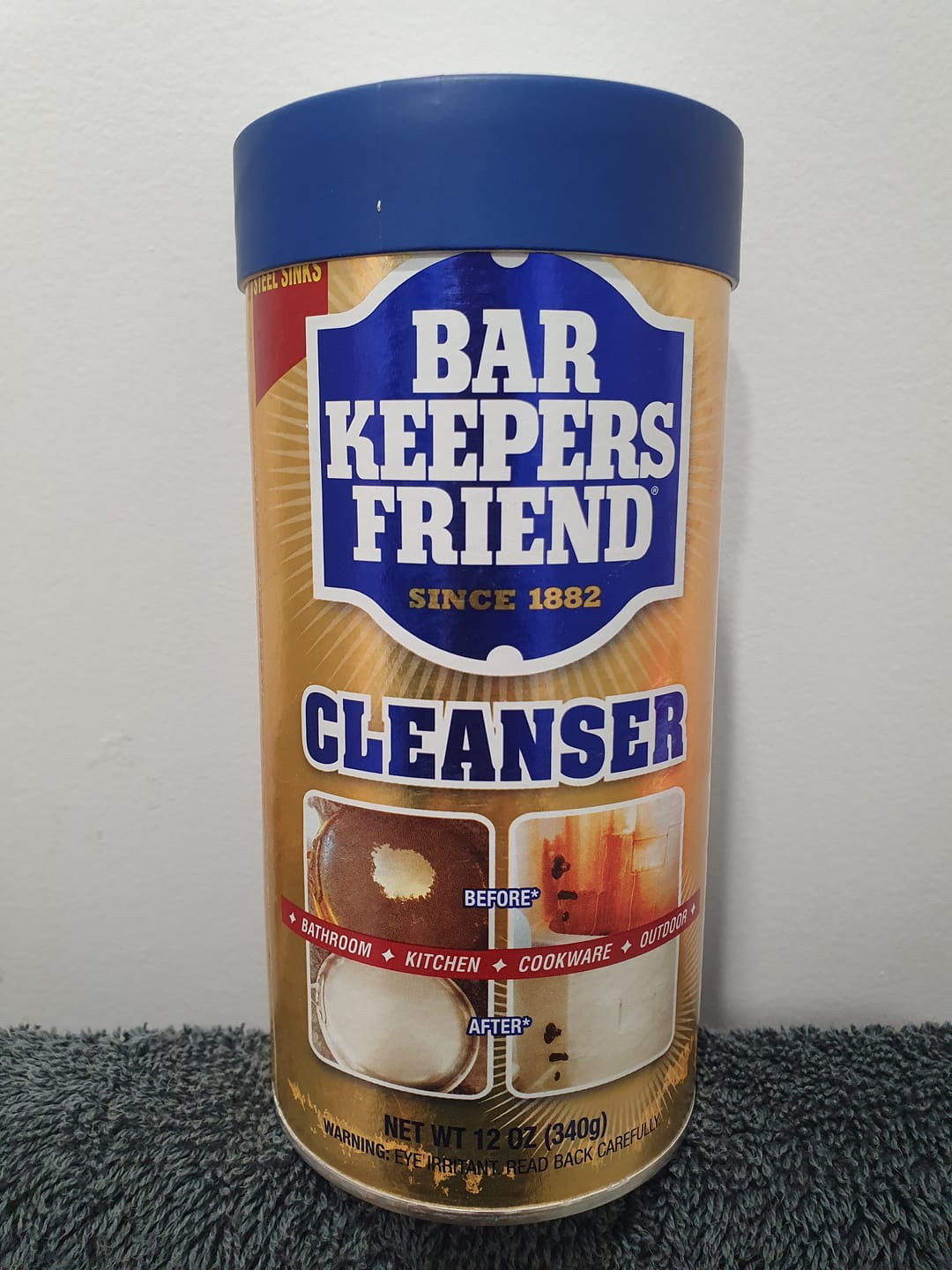 Customer photo review of Bar Keepers Friend Re-Usable Lid