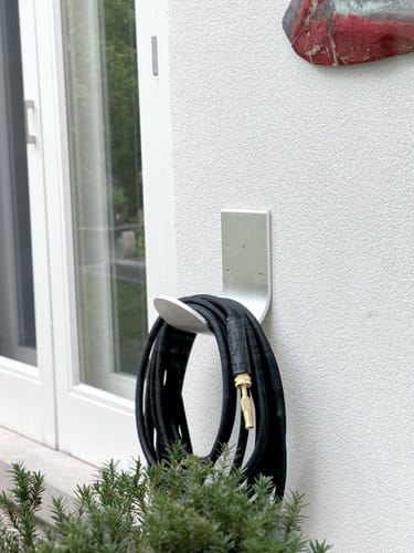 Customer photo review of Aluminum Hose Hanger