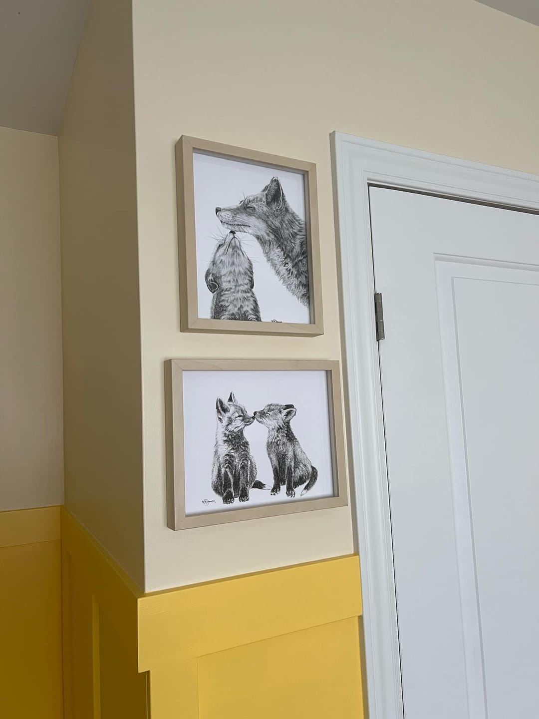 Customer photo review of Adorable Baby Foxes