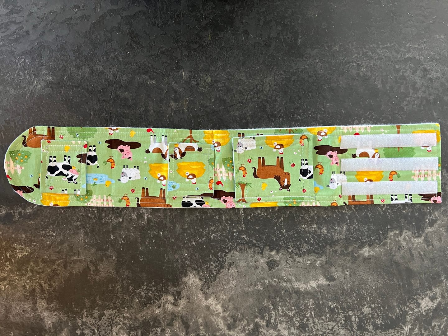 Customer photo review of Farm Animal Feeding Tube Belt