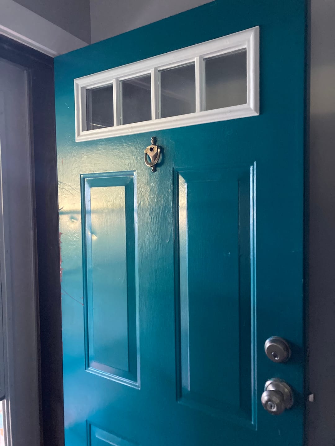 Customer photo review of Clear 4 Lite Glass and Frame Kit (24" x 8" Frame Size)