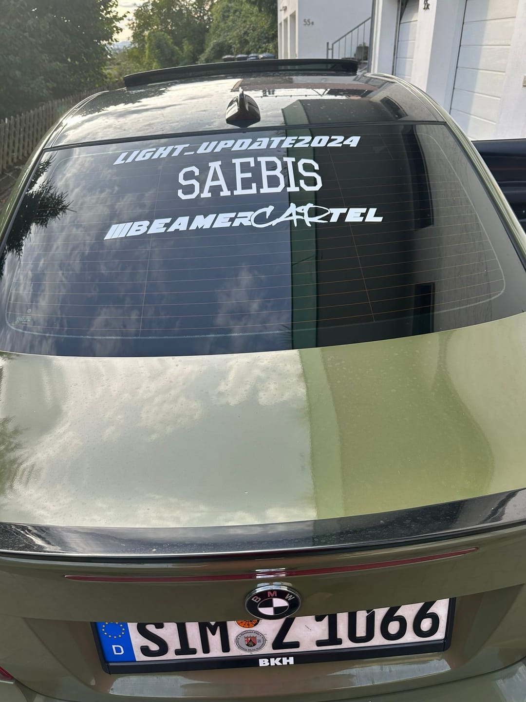Customer photo review of SAEBIS® Lifestyle Auto Folie weiß, schwarz oder Chameleon