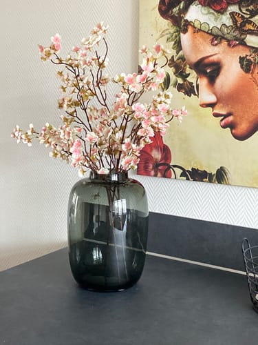 Customer photo review of Zijden Bloesem - Oudroze (3 stengels)