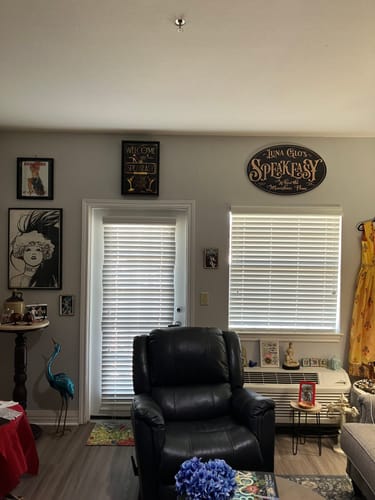 Customer photo review of Speakeasy Lounge Sign Personalized - Oval Shape in Metal & Acrylic