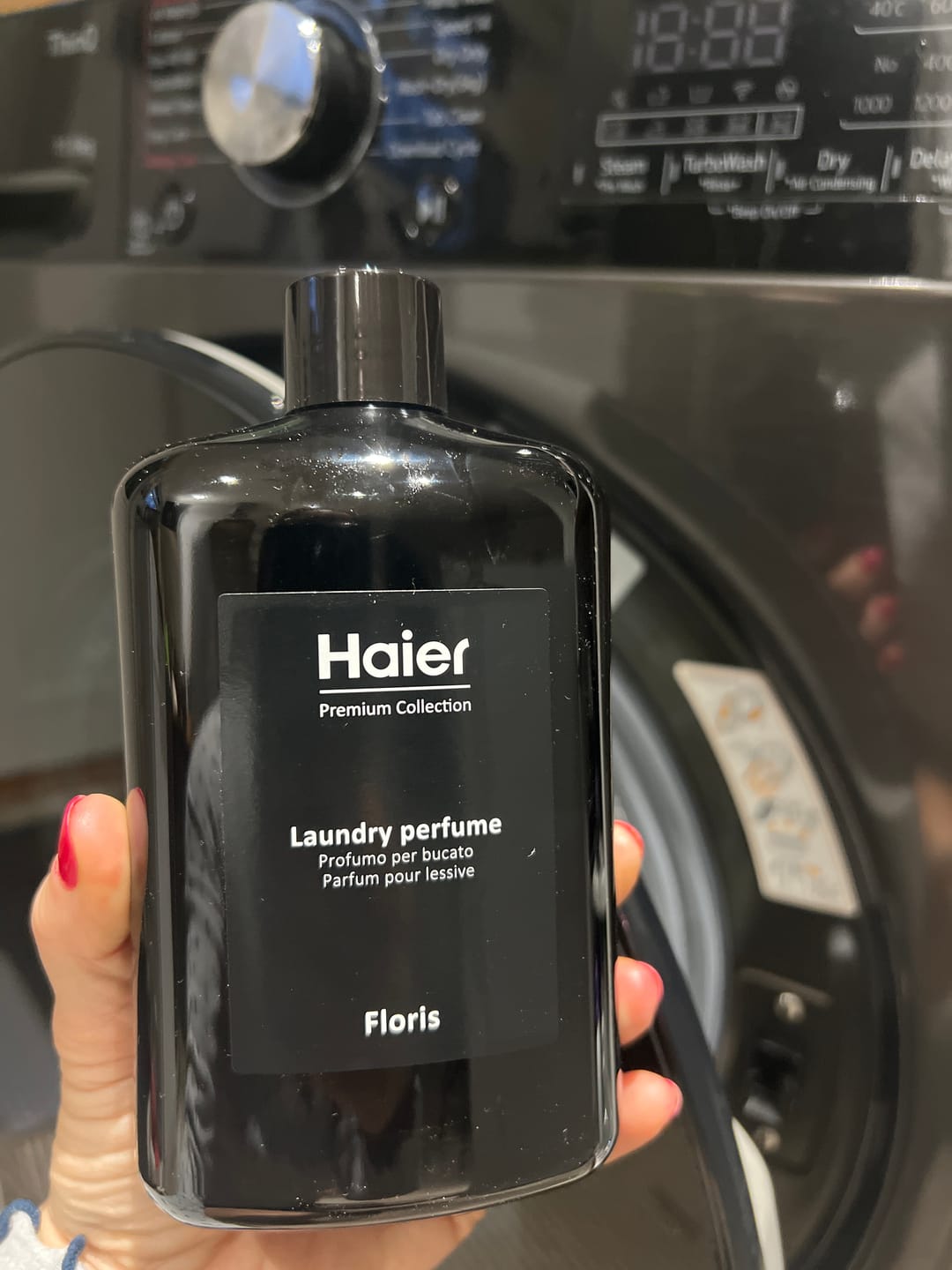 Customer photo review of Haier Fragrance Laundry Perfume for Washing Machine 100ml/400ml