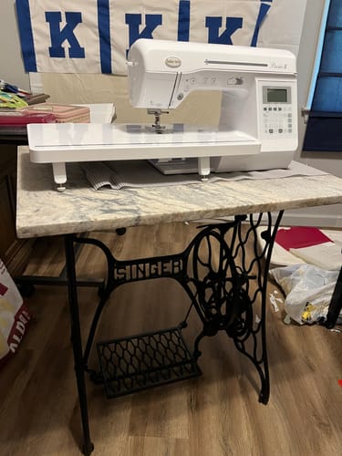 Customer photo review of Extension Table, Babylock #BLMAC-ET
