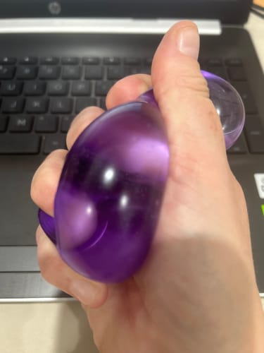 Customer photo review of Sensory Jelly Cube Fidget