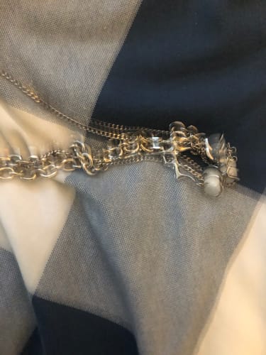 Customer photo review of KAMI STYLE OPAL NECKLACE