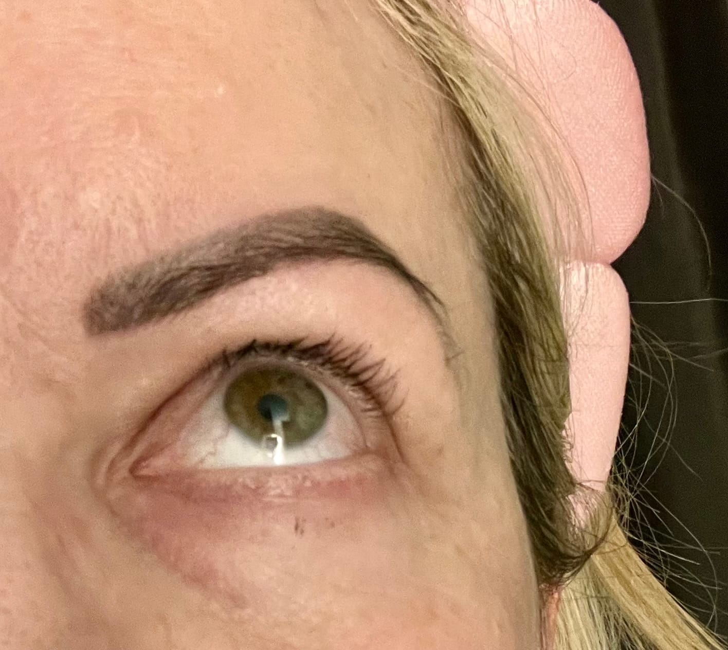 Customer photo review of Eyelash Serum