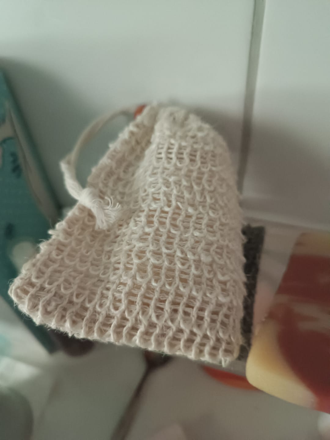 Customer photo review of Seifensäckchen aus Sisal