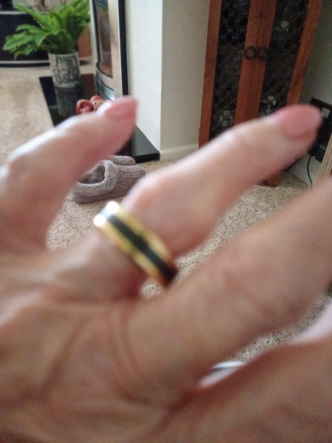 Customer photo review of The Third Dimension 6mm Wonder Ring