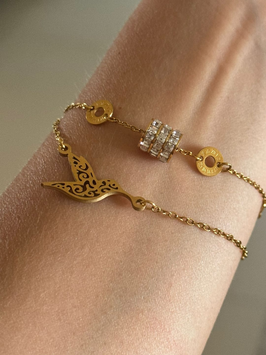Customer photo review of Bratara Gloria - Gold