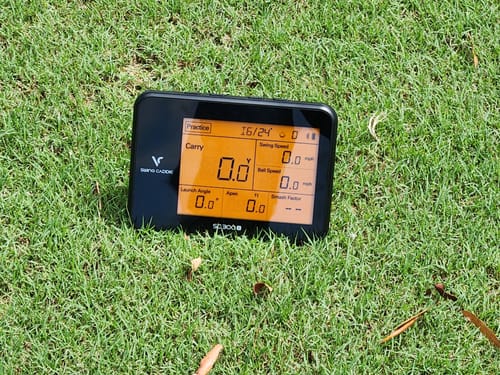 Customer photo review of Swing Caddie SC300i Golf Launch Monitor