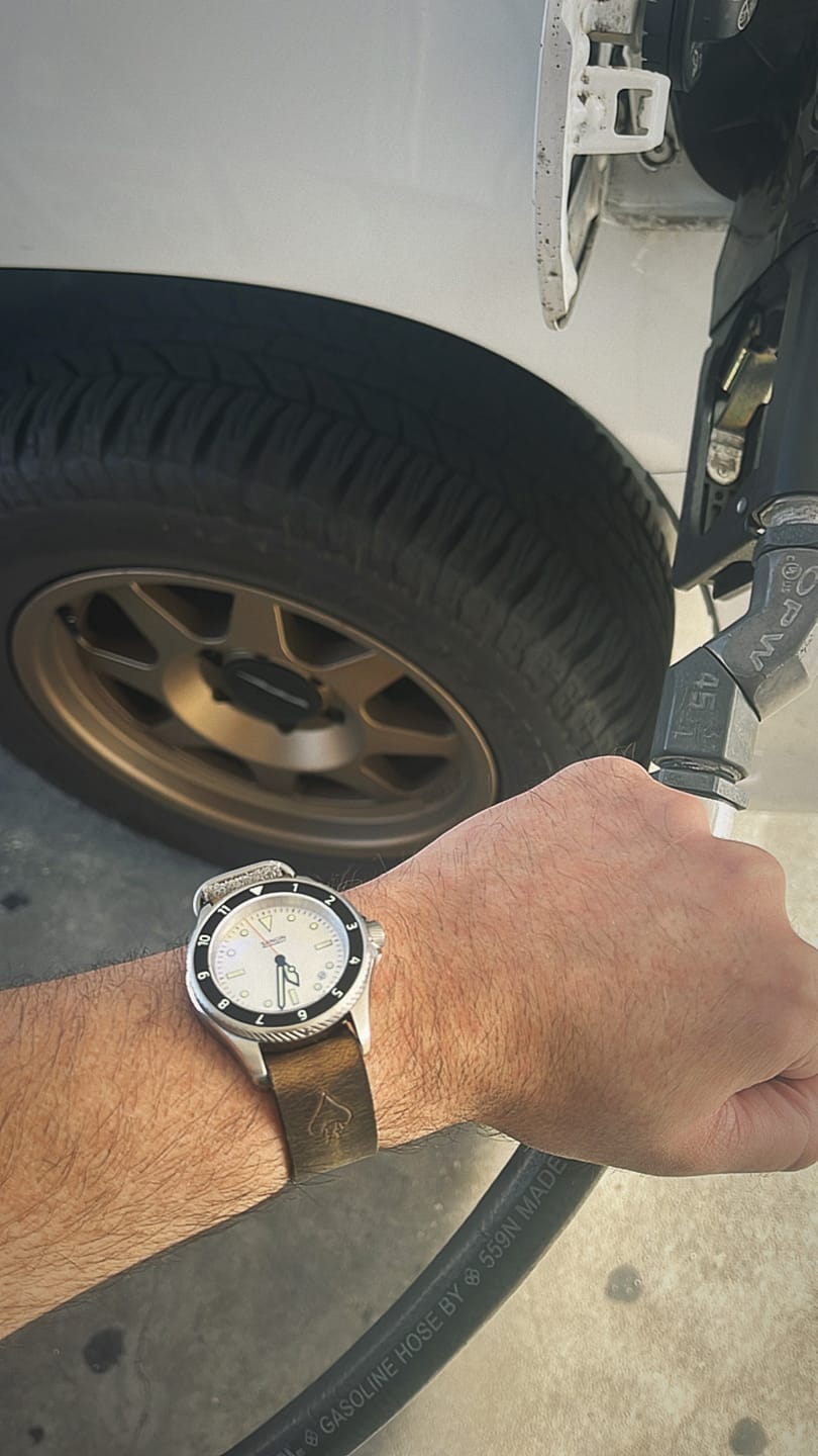 Customer photo review of W.O.E. Leather Single Pass Zulu