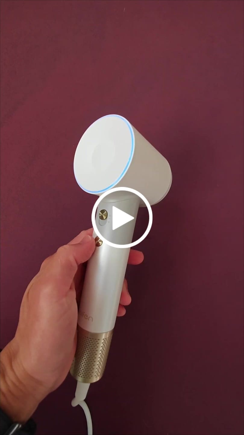 Customer video review of Laifen Swift Premium · High-speed hair dryer