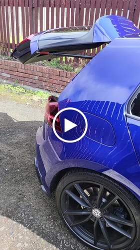 Customer video review of VW Golf MK7 & 7.5 Automatic Boot Struts