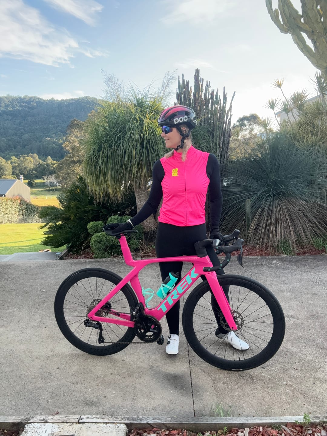 Customer photo review of Womens Elements Neon Pink Vest