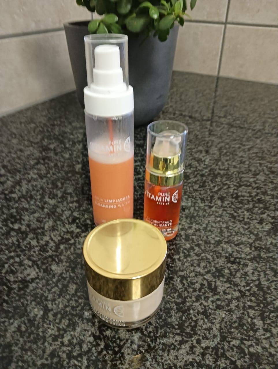 Customer photo review of Vitamin C 3-Step System