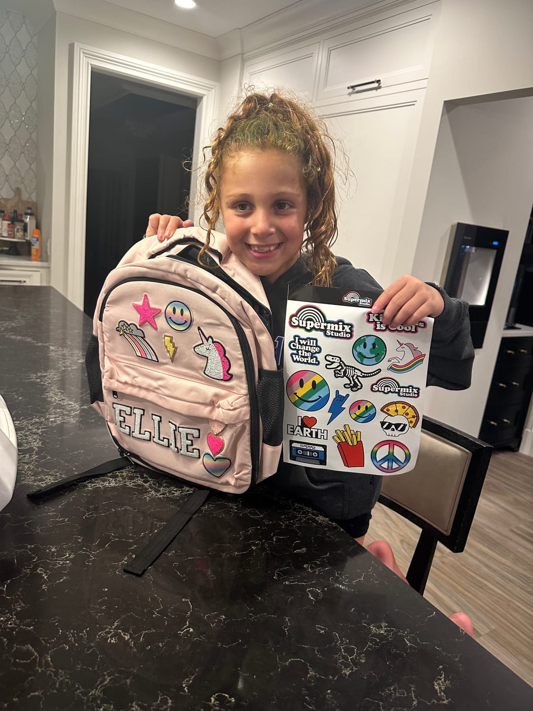 Customer photo review of Recycled Backpack