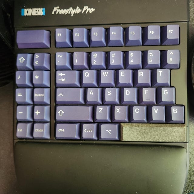 Customer photo review of XDA Modifier keycaps