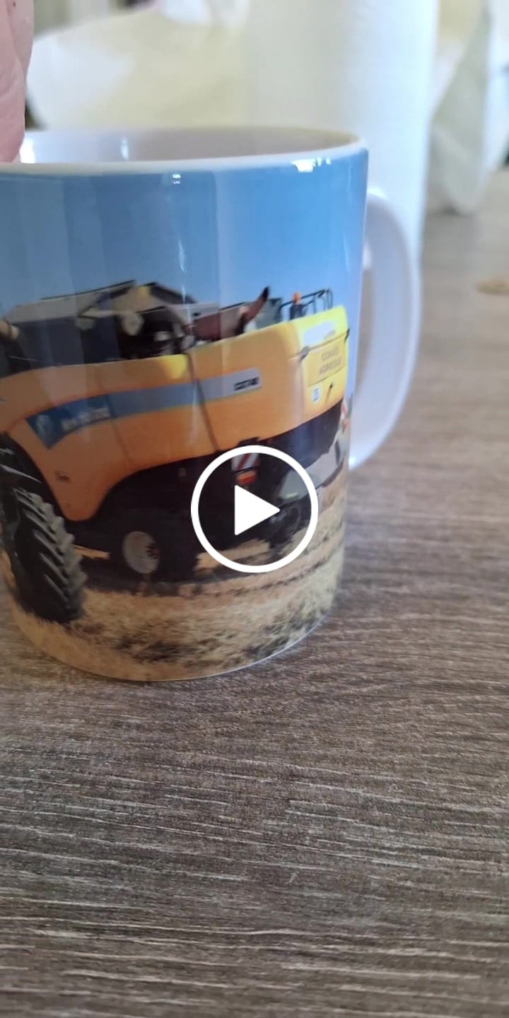 Customer video review of Mug personnalisable