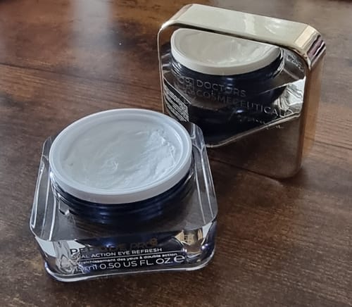 Customer photo review of Peptide Pro8 Dual Action Eye Refresh 15ml