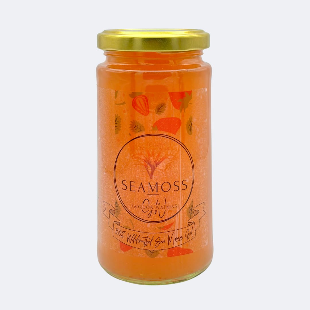 Customer photo review of Strawberry Flavoured Sea Moss Gel 250ml - Infused With Fresh Strawberries