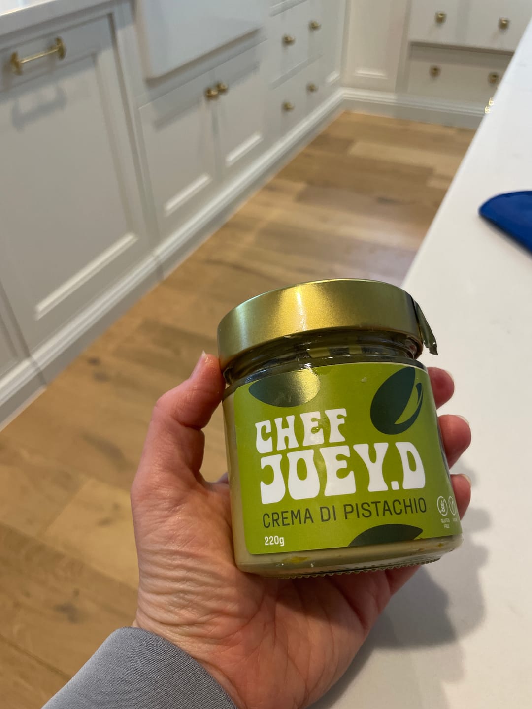 Customer photo review of Crema Di Pistachio 220g - 4 pack