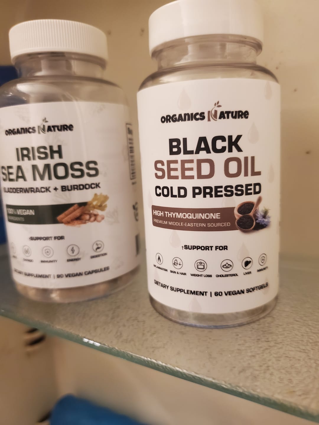 Customer photo review of Black Seed Oil Capsules Cold Pressed