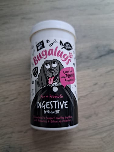 Customer photo review of Pre & Probiotic Digestive Supplement Powder for Dogs (200g)