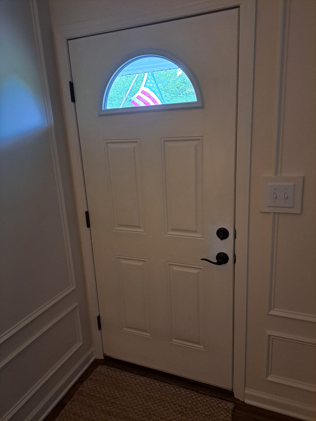 Customer photo review of Clear 1 Lite Glass and Frame Kit (Fanlite)