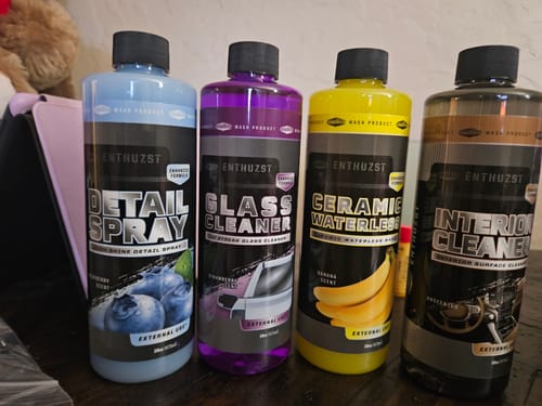 Customer photo review of CERAMIC WATERLESS WASH