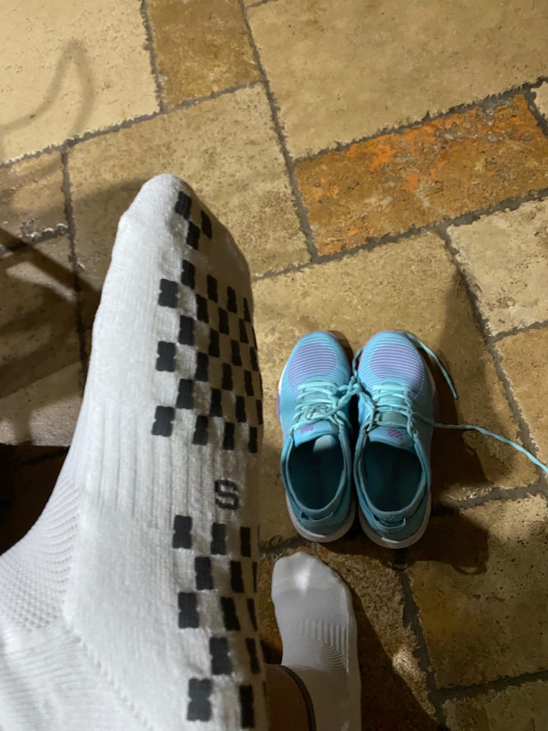 Customer photo review of RTP ULTRAGRIP V2 Dual sided Non-slip Technology Socks