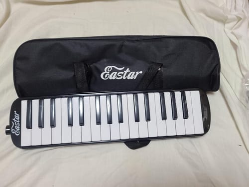 Customer photo review of Eastar 鍵盤ハーモニカ ピアニカ ホース+唄口セット 37鍵 軽量 ABS樹脂 防錆 ショートマウスピース 延長ホース キャリーバッグ 学生 ブラック