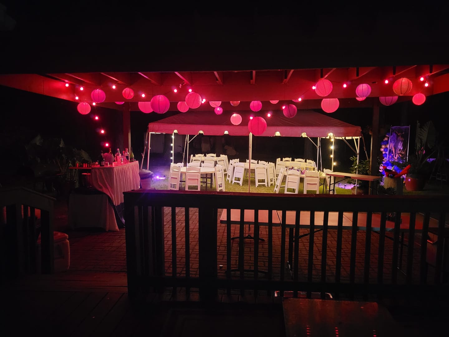 Customer photo review of 10" Royal Purple Round Paper Lantern, Even Ribbing, Chinese Hanging Wedding & Party Decoration