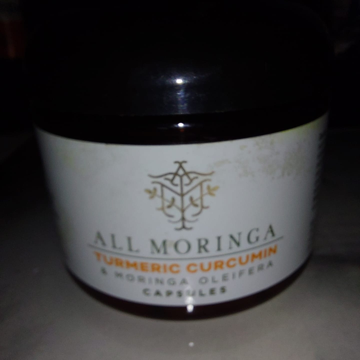 Customer photo review of Organic Turmeric Curcumin Root Powder and Moringa Isothiocyanates Leaf Powder with Black Pepper Capsules Refill Pack – Reduce Waste and Save Money!