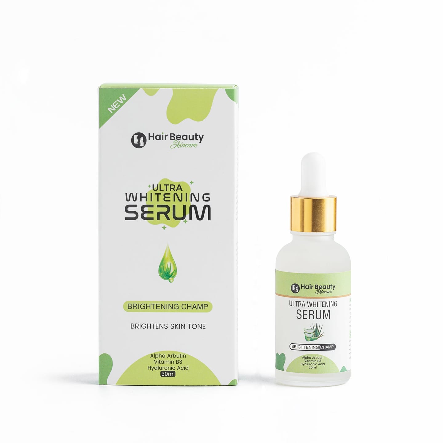 Customer photo review of Ultra Whitening Serum